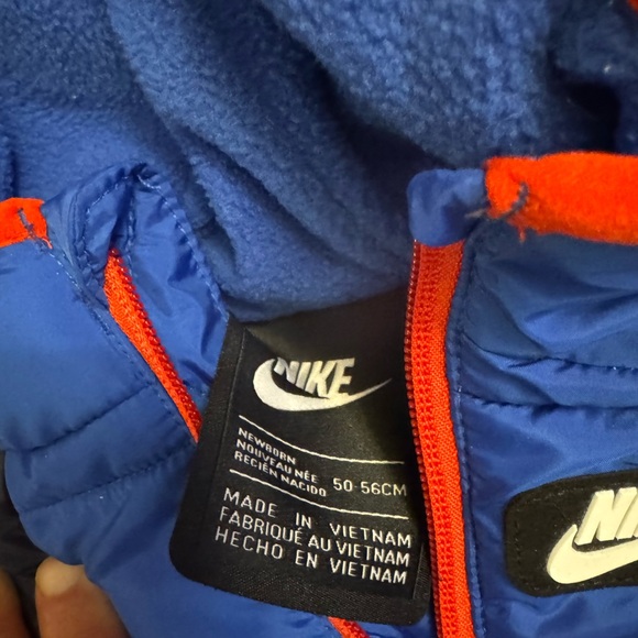 Nike Blue and Orange Newborn Jacket jordache - Picture 3 of 5